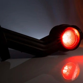 Piloto Led lateral curvo largo derecho - Imagen 2